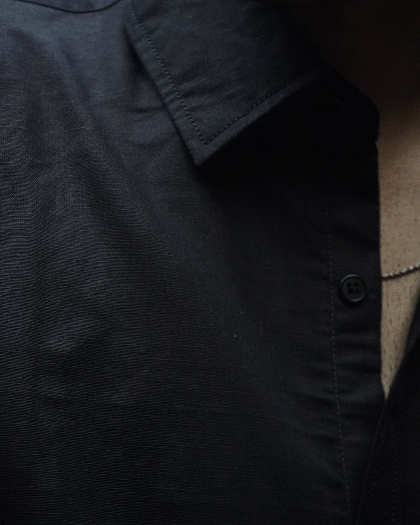 Premium Black Linen Shirt