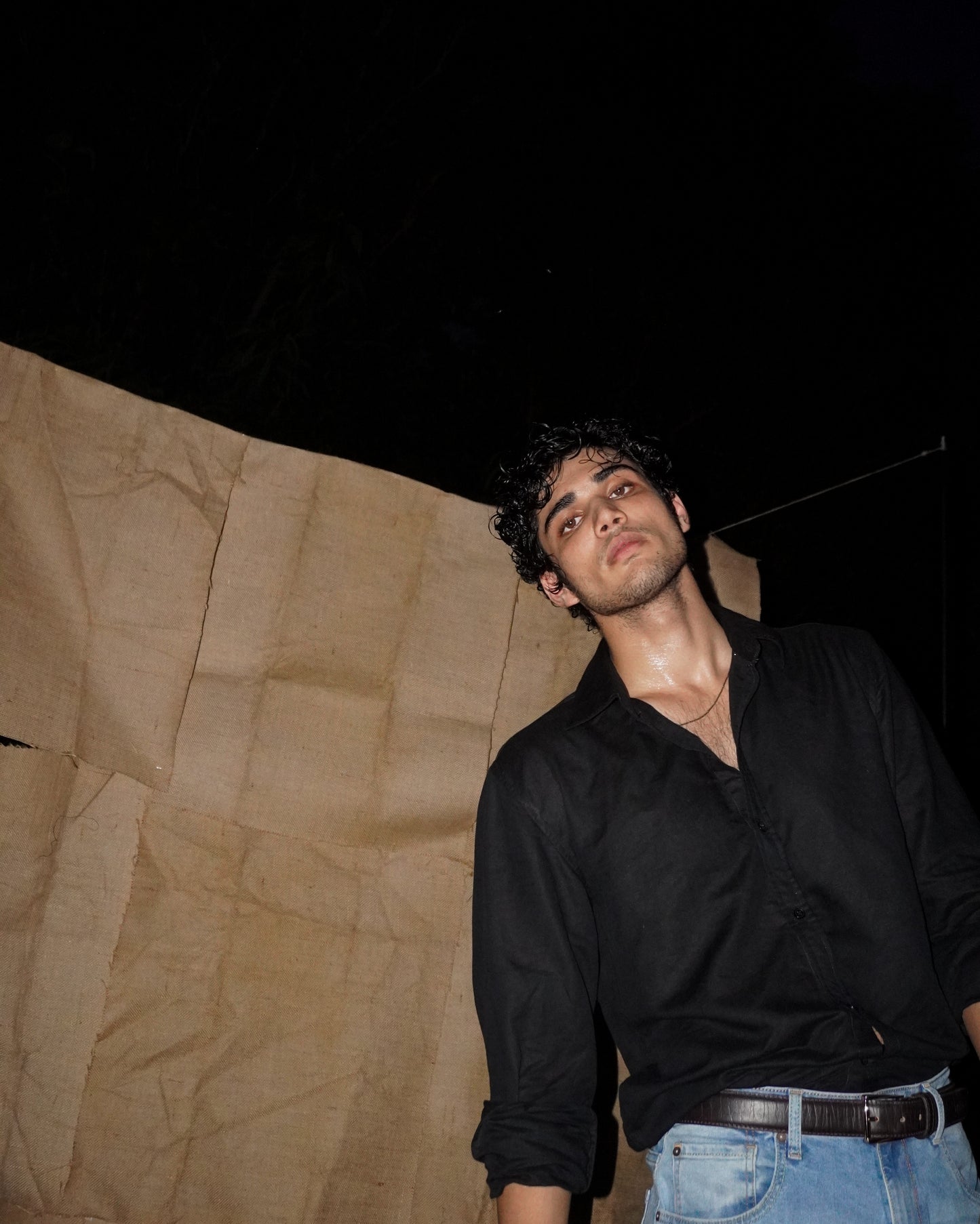 Premium Black Linen Shirt