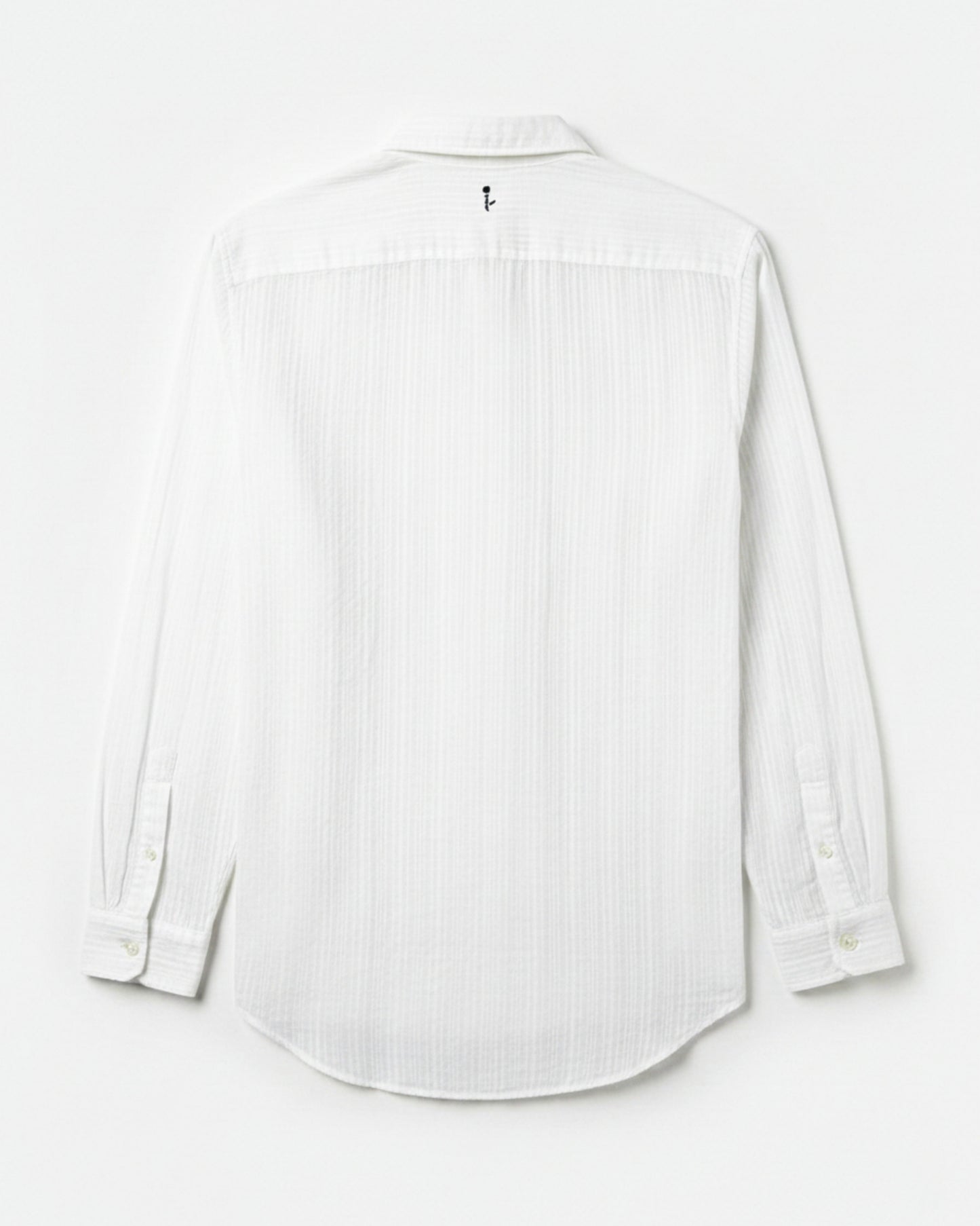 Bright White Dublin Stripe Shirt