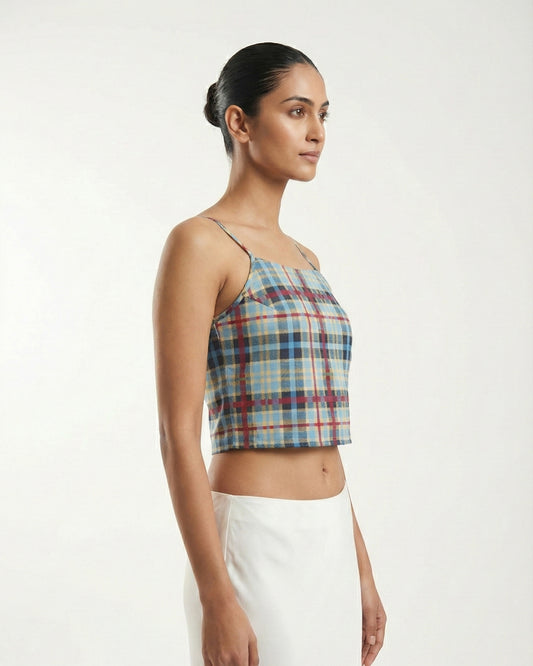 Chennai Chaadar Crop Top | Khandaani